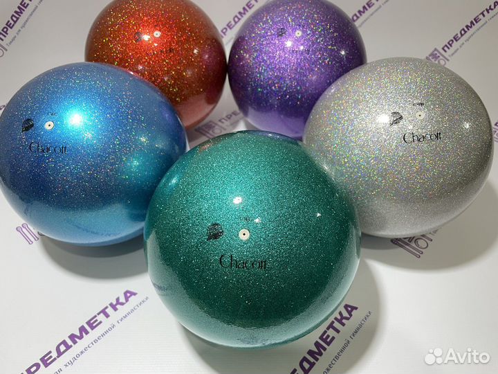 Мяч Chacott Jewerly 18,5 см Эмиральд Новый