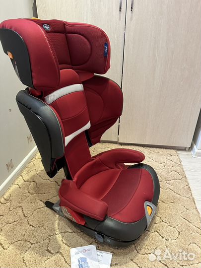 Автокресло chicco oasys 15-36 fixplus