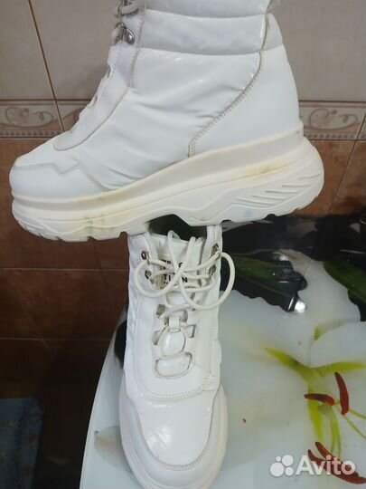 Ботинки женские зимние 41 размер бу