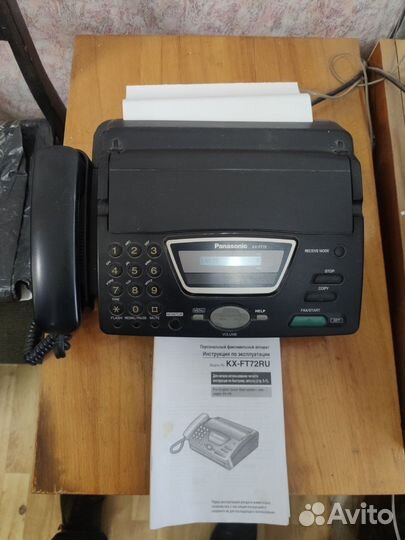 Факс Panasonic KX-FT72RU