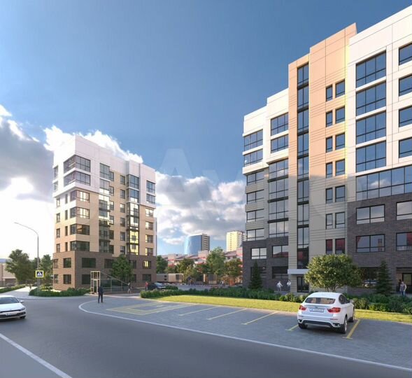 1-к. квартира, 39,4 м², 3/8 эт.