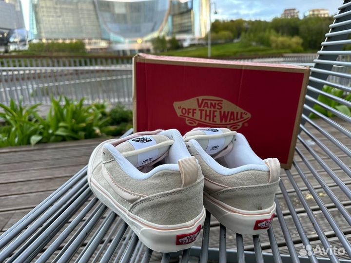 Дутые кеды vans old skool розовые женские