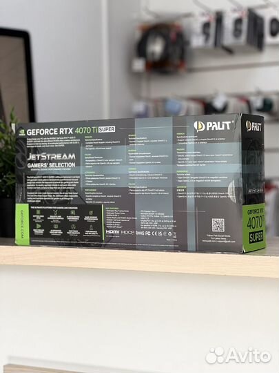 Новая RTX 4070 Ti Super Palit Jetstream OC