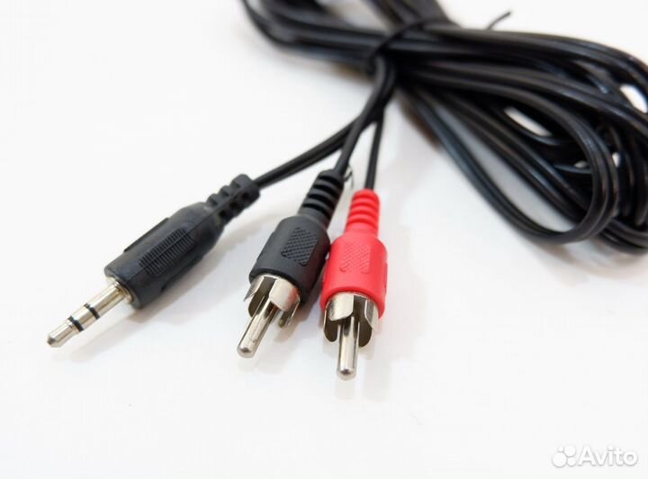 Кабель Jack3. 5-M — 2RCA-M длина 3 метра
