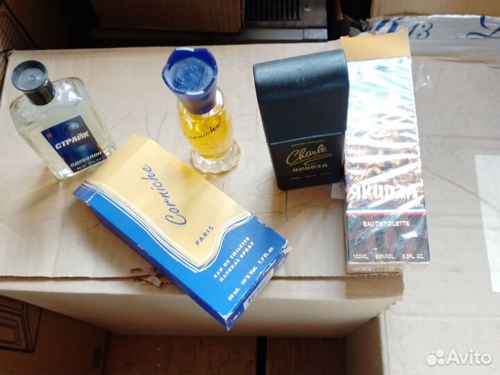 Мужская туалетная вода, одеколон