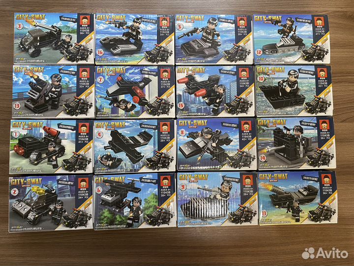 Конструктор 16в1 аналог Lego(лего)