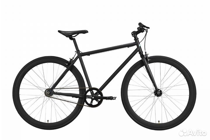 Велосипед 28д. Black One Urban 700, черно-бирюзовы