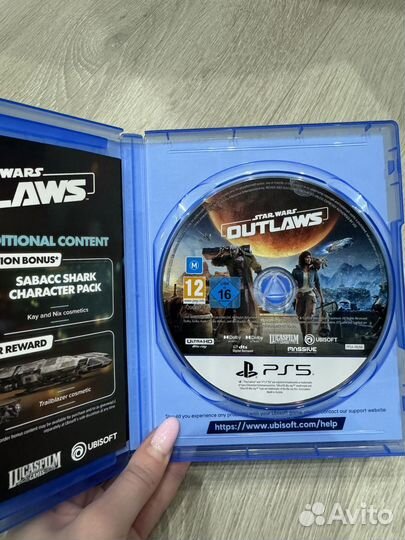 Star wars outlaws ps5 диск