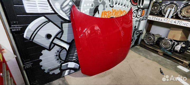 Капот BMW F20 F22 дефект А61/3 karmesinrot красный