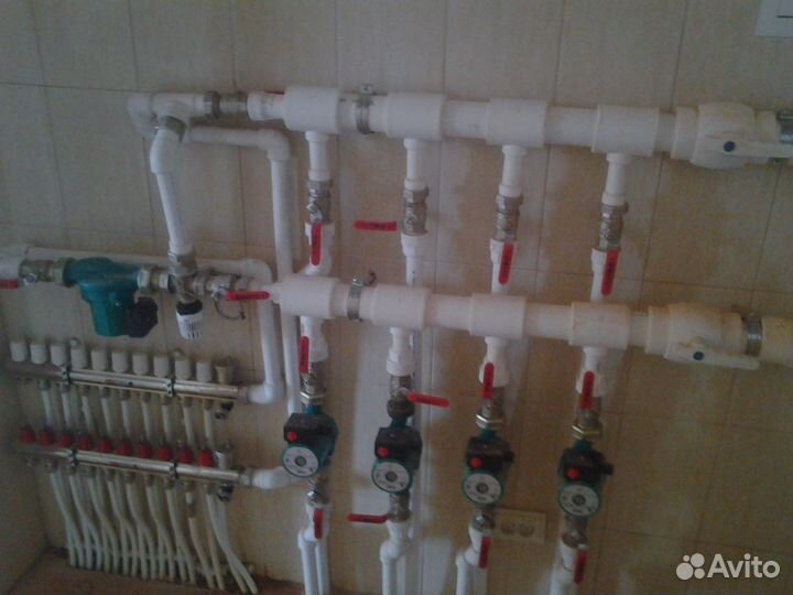 Отопление, Тёплый пол, Вода, Канализация