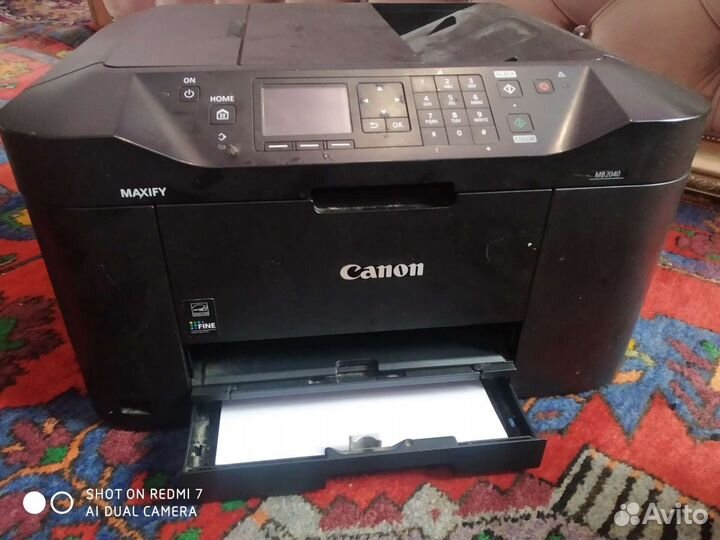 Принтер лазерный мфу canon
