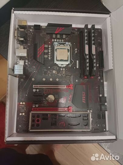 Комплект Процессор intel core i5 9600k