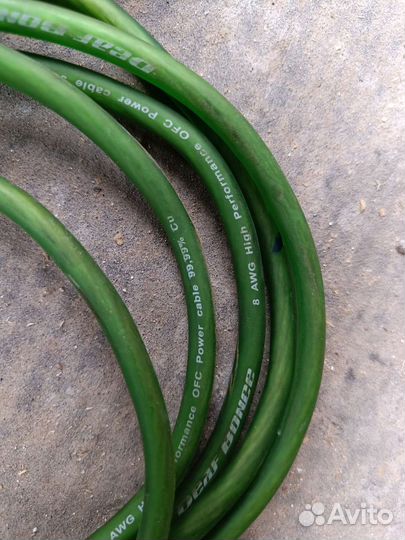 Провода для сабвуфера