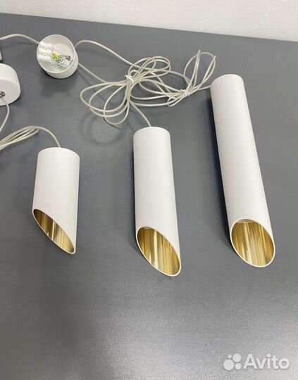 Светильник потолочный подвесной комплект - 3шт)