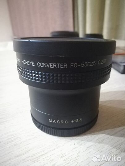 FishEye Converter FC-55E25 0.25x / Macro 55мм