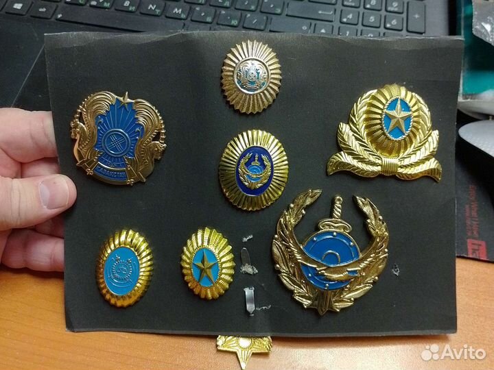 Знаки,Значки,Кокарды Казахстан