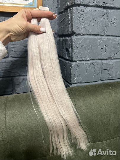 Волосы для наращивания на лентах люкс