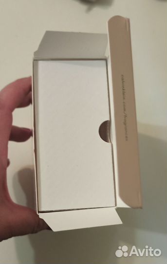 Новая коробка от духов Calvin Klein - Sheer Beeuty