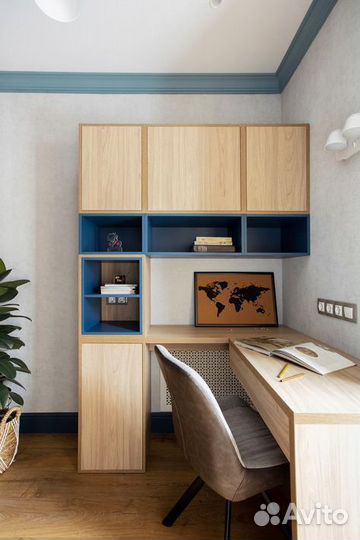 Рабочая зона у окна на заказ