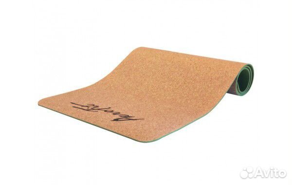 Коврик для йоги Aerofit, пробка + тре afcym