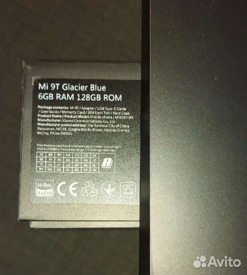 Xiaomi Mi 9T, 6/128 ГБ