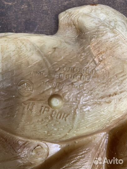 Тарелка блюдо в форме листа