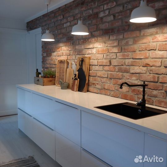 Кухонный гарнитур без ручек от производителя