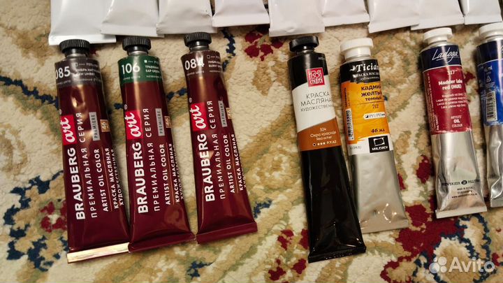 Масляные краски, белила