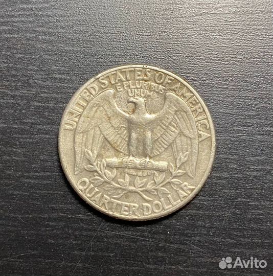 Монета Quarter dollar 1971