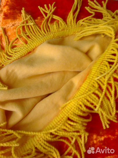 Плюш из СССР оранжевыи