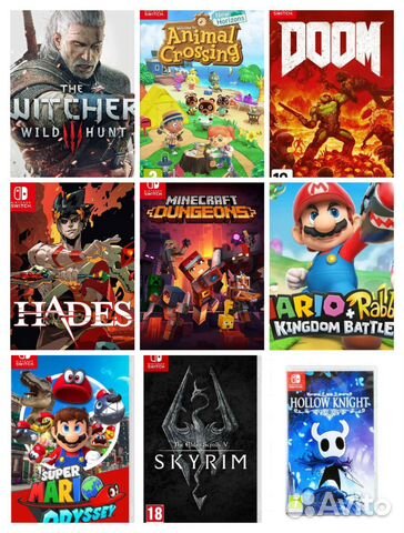 Игры Nintendo Switch Eshop