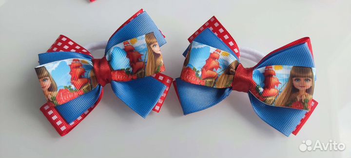 Бантики для девочек ручной работы