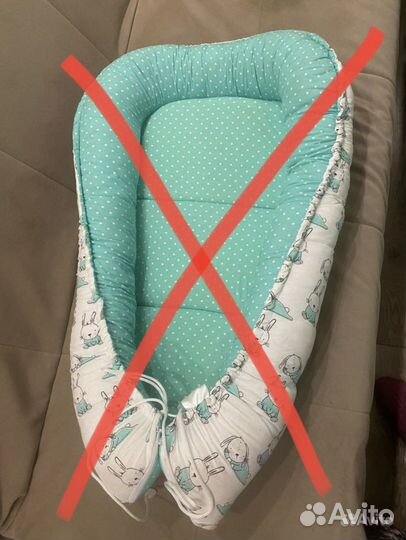 Матрасик для пеленания и кокон для новорожденных