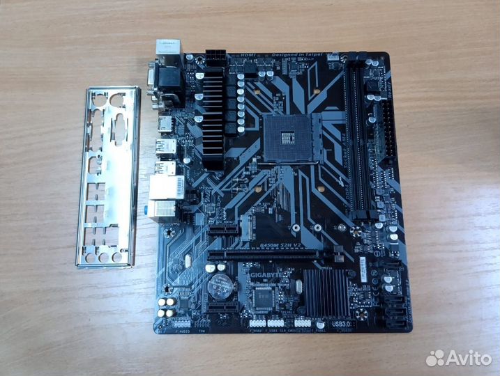 Материнская плата B450M S2H AM4 дефект