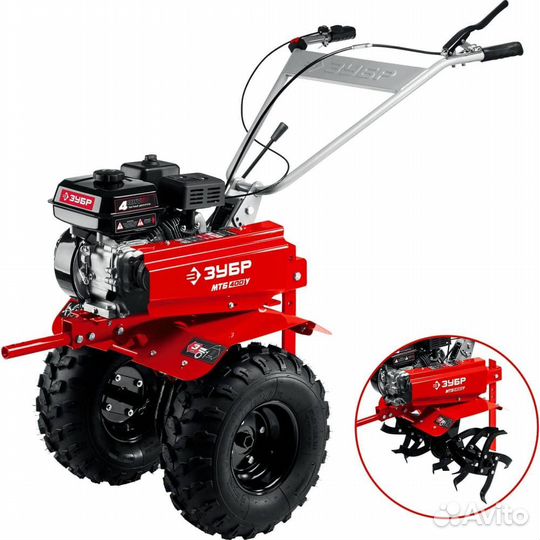 Бензиновый мотоблок с понижающей передачей зубр мт