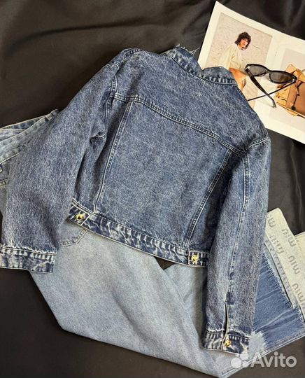 Джинсовая куртка женская Miu Miu