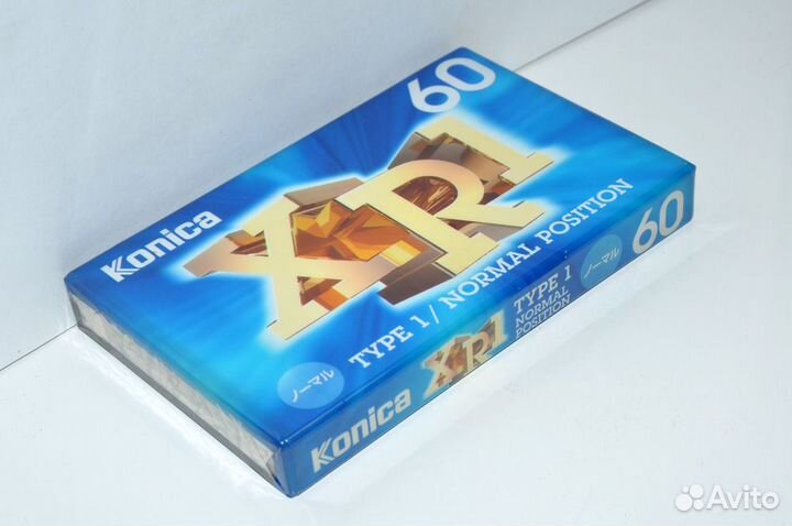 Аудиокассеты Konica XR-1 60 japan market (3911)