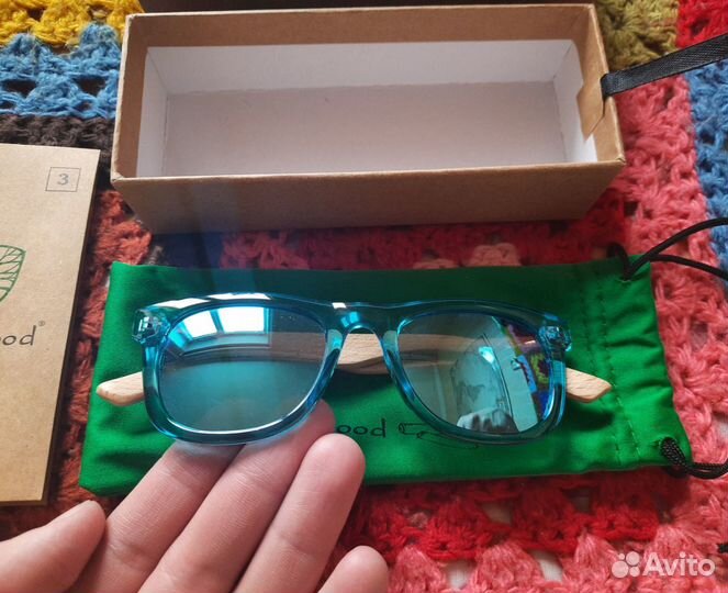 Очки солнцезащитные детские зеркальные