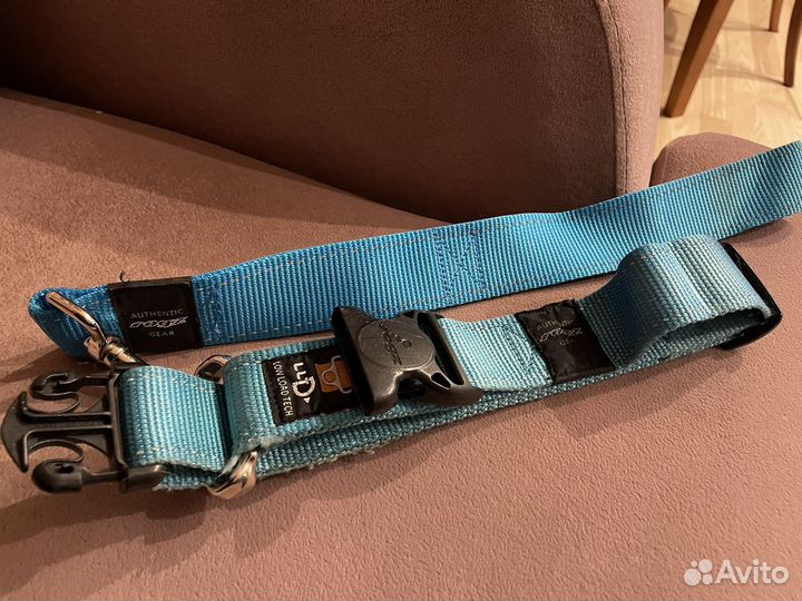 Ошейник с поводком петлей rogz для крупной собаки