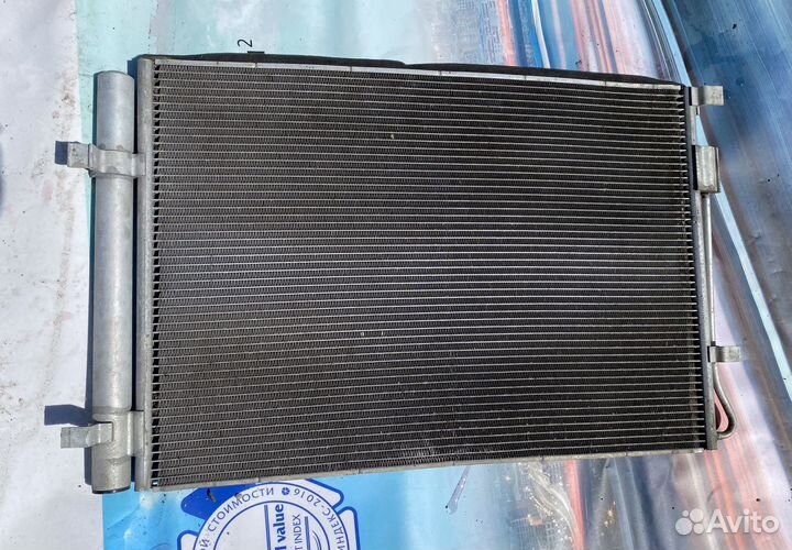 Hyundai solaris 2 радиатор охлаждения