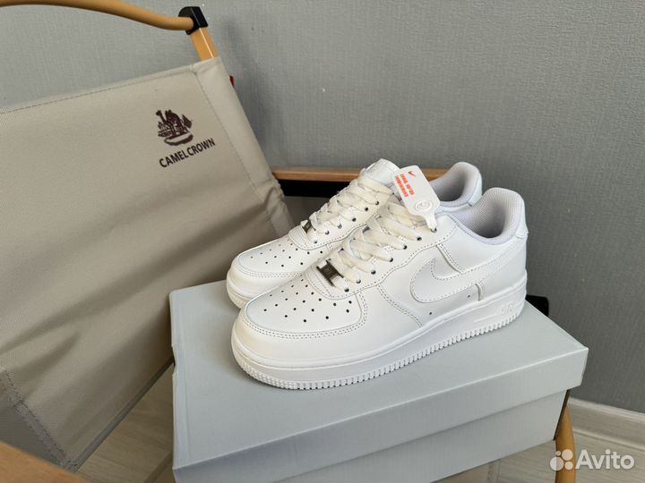 Nike Air Force 1 белые