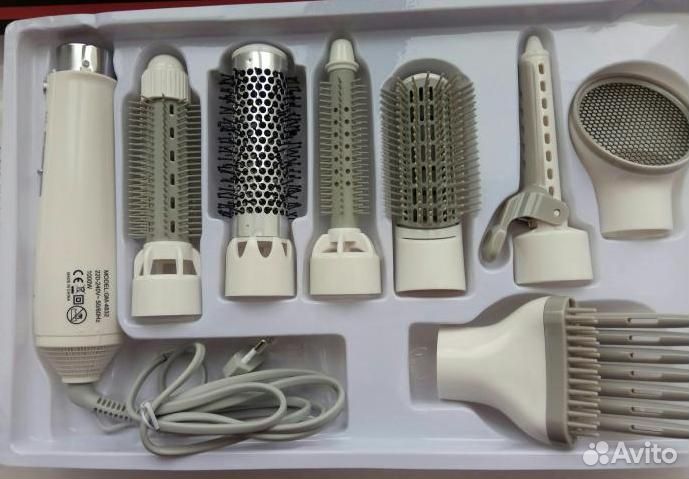 Фен расческа 8в1 GM 4832