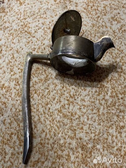 Крышка от старинного кувшина 19 век