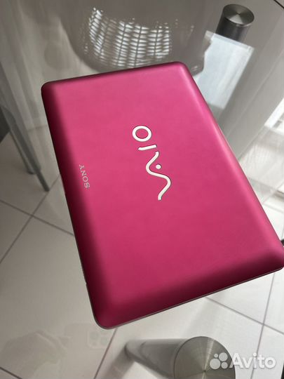 Ноутбук sony vaio pink нетбук корпус в идеале