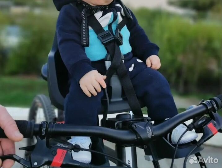 Велокресло переднее на раму