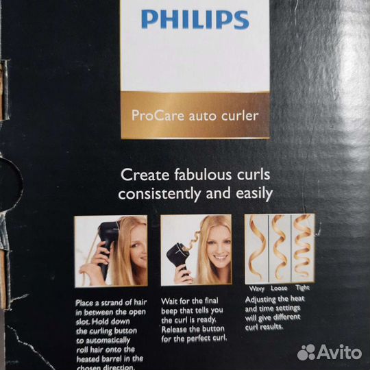 Автоматические щипцы для завивки волос Philips HPS