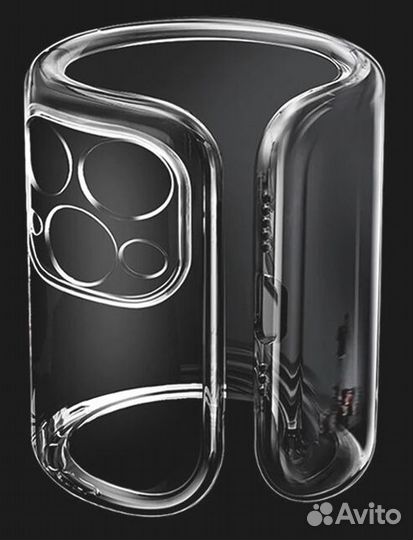 Силиконовый чехол c с защитой камеры для iPhone