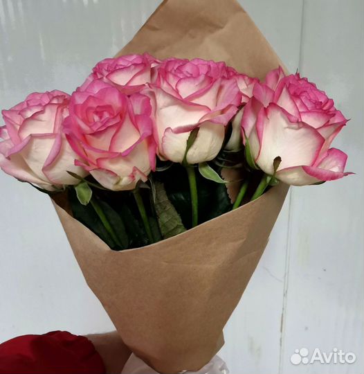 Розы с доставкой, букет роз 101