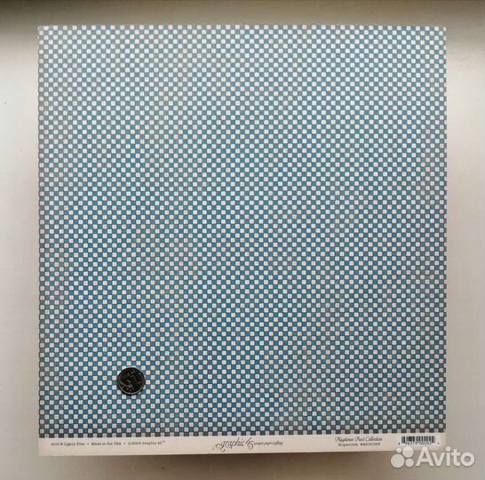 Бумага для скрапбукинга Graphic45 (от 1 листа)