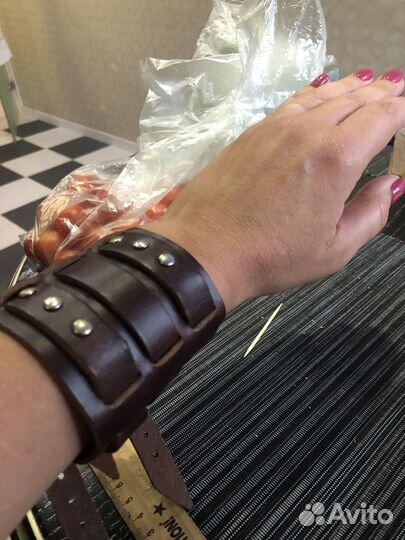 Браслет из натуральной кожи